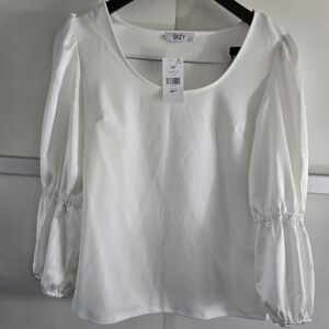 Suzy Shier White Women's Top